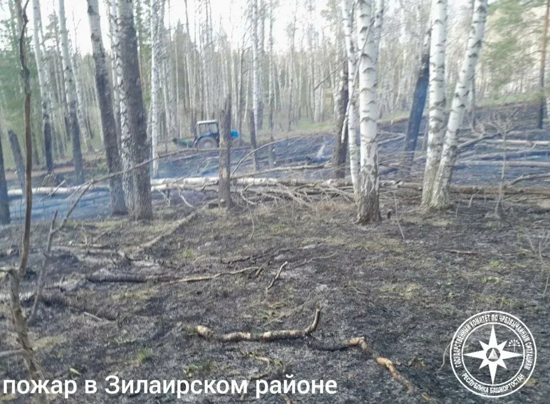 Пожар в Зилаирском районе