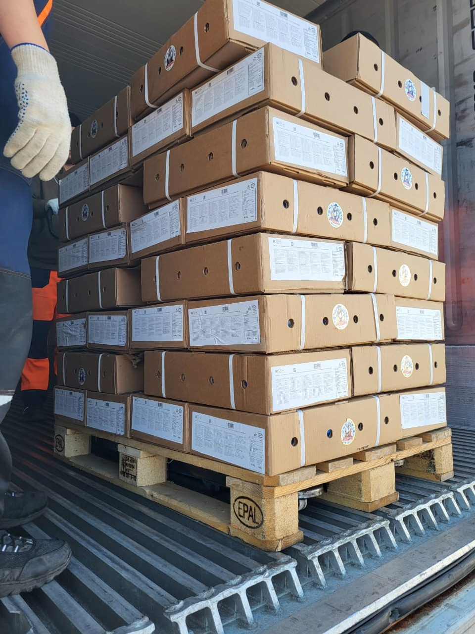 Партия полуфабрикатов из индейки отправлена из Мелеуза в Гвинею