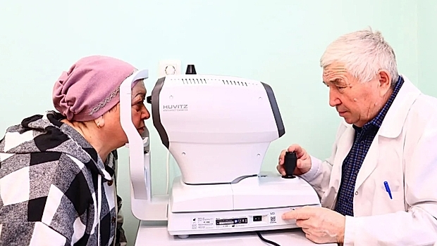 Новый автоматический рефрактометр получила Аскинская ЦРБ