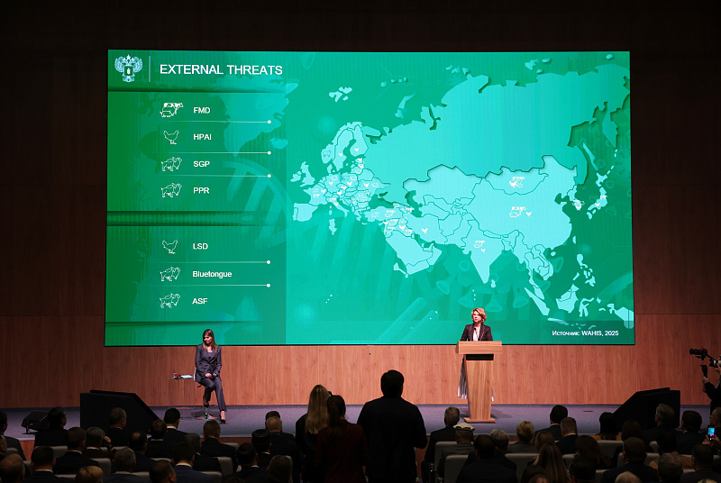 Оксана Лут выступила на международном форуме «Ветеринарная безопасность»