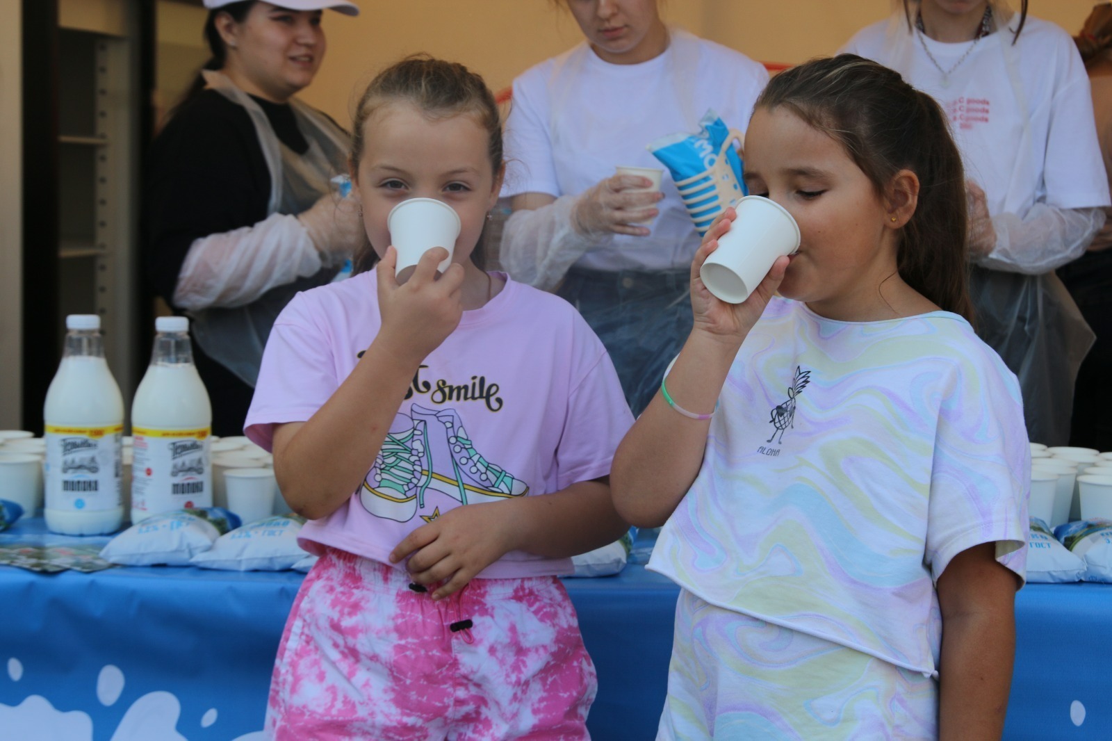 Уфимцы выпили 13 тонн молока на фестивале «Молочная страна»