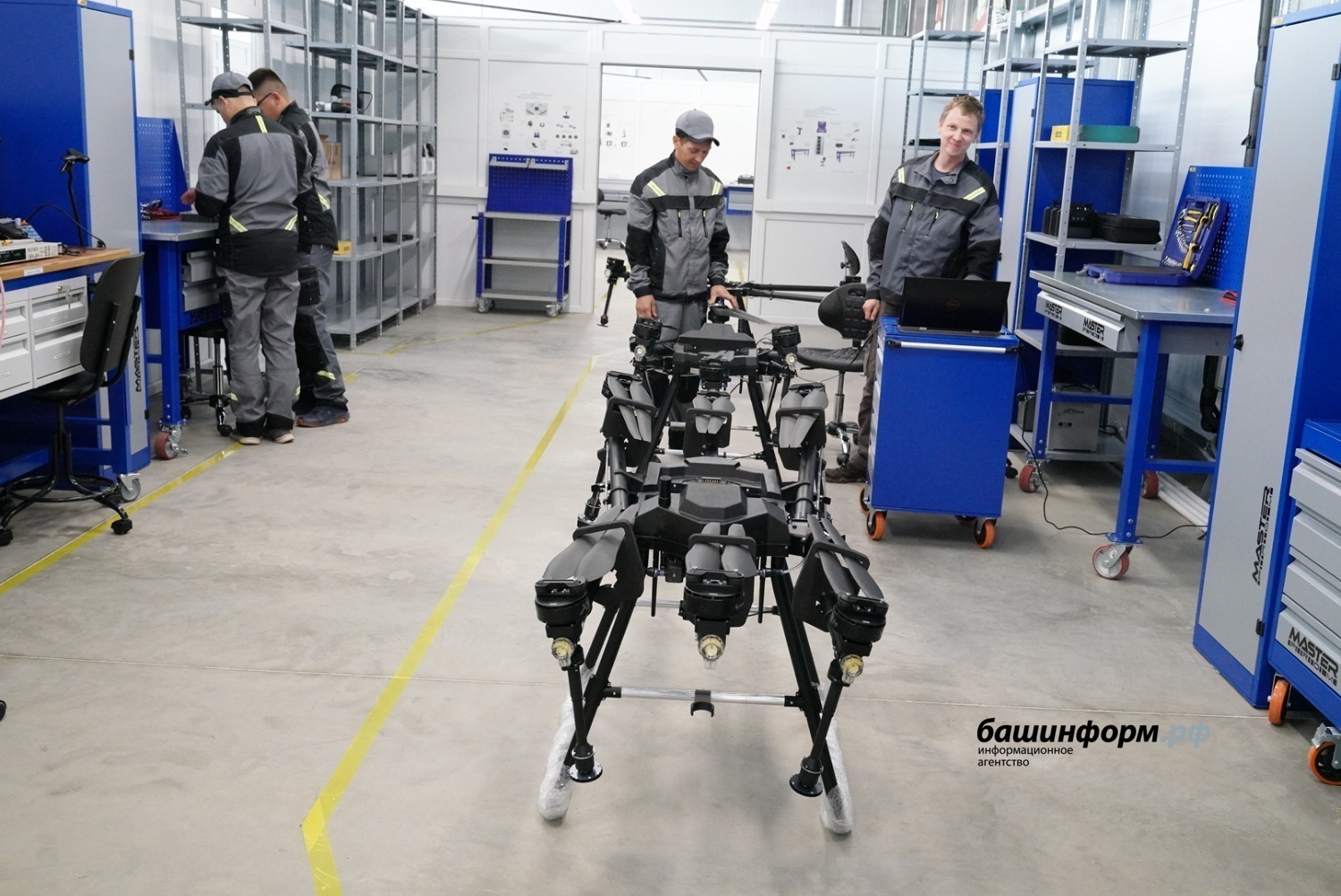 В Башкирии планируют применять БПЛА при посеве