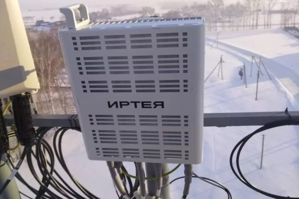 В Башкирии запустили первую отечественную базовую станцию связи