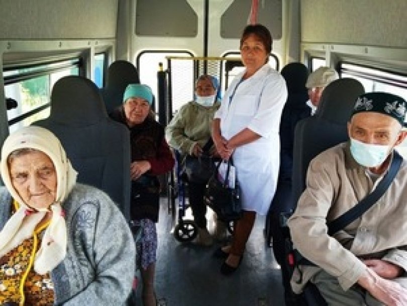 Пожилые сельчане Башкирии могут добраться до больницы и обратно бесплатно