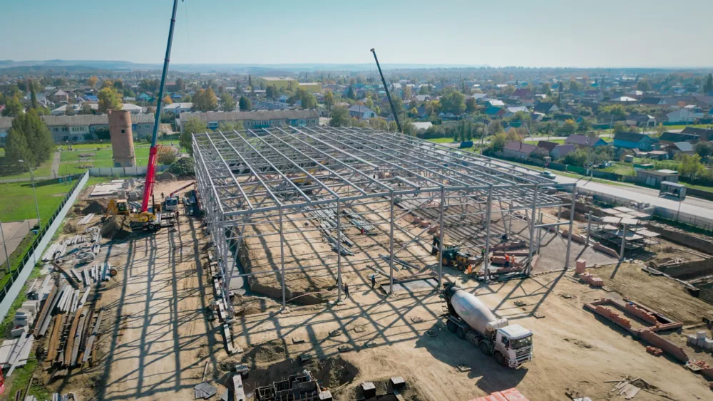 В Башкирии строят три крупных объекта по программе КРСТ